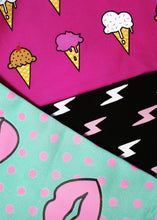 Load image into Gallery viewer, a2o Large Canvas Pouch - Pink Lipstick