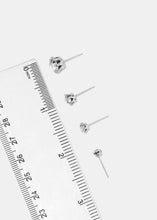 Load image into Gallery viewer, 18-Pair Clear Gemstone Studs
