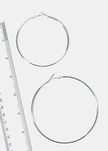 Load image into Gallery viewer, 5-Pair Large Hoop Earrings

