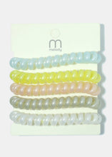 Load image into Gallery viewer, 5-Piece Spiral Hair Ties
