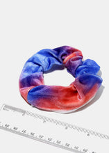 Load image into Gallery viewer, 2-Piece Rainbow Velvet Scrunchies
