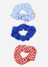 Load image into Gallery viewer, 3-Piece Plaid Scrunchies
